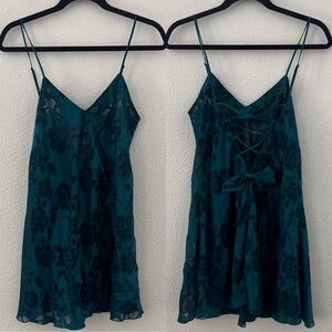 Vintage Victoria's Secret Gold Label Sheer Slip Babydoll Dress Lingerie Medium